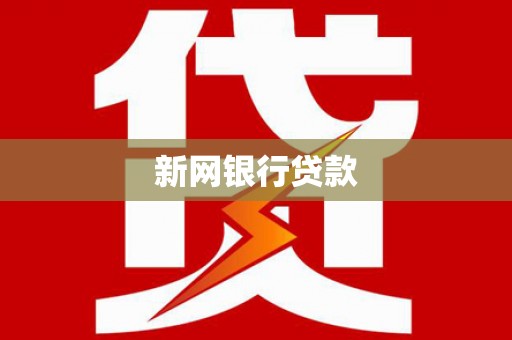 揭东新网银行贷款