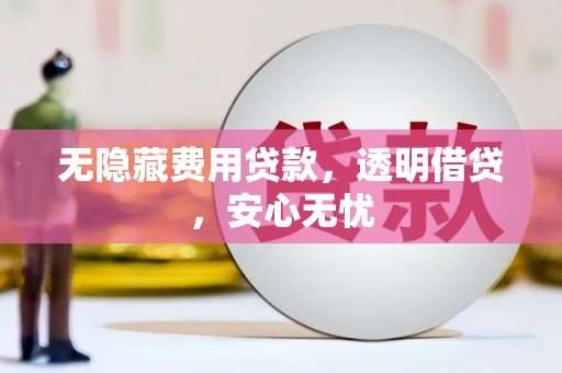 揭东无隐藏费用贷款，透明借贷，安心无忧