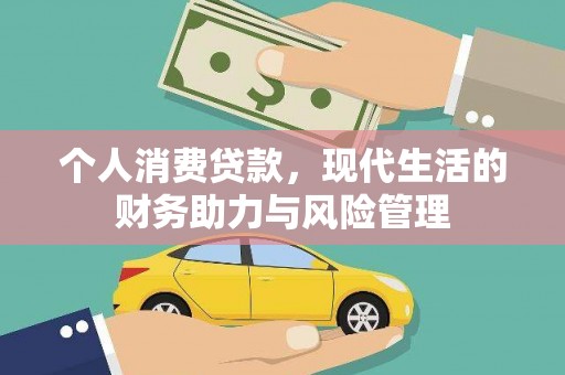 揭东个人消费贷款,现代生活的财务助力与风险管理 揭东个人消费贷款,现代生活的财务助力与风险管理