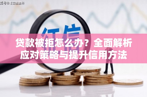 揭东贷款被拒怎么办？全面解析应对策略与提升信用方法