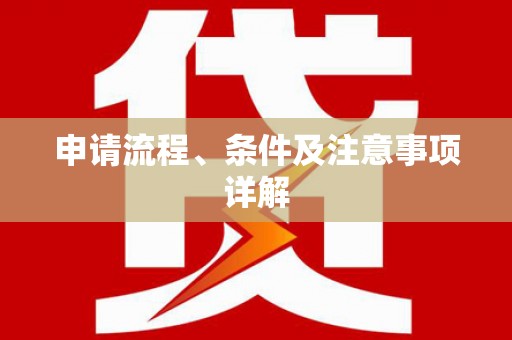 揭东申请流程、条件及注意事项详解