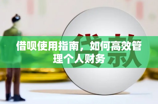揭东借呗使用指南，如何高效管理个人财务