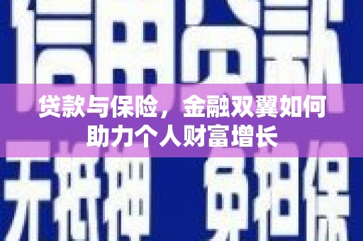 揭东贷款与保险，金融双翼如何助力个人财富增长