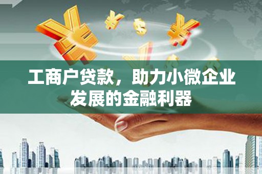 揭东工商户贷款，助力小微企业发展的金融利器
