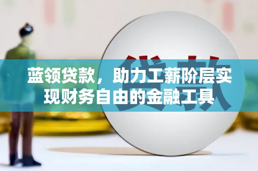揭东蓝领贷款，助力工薪阶层实现财务自由的金融工具