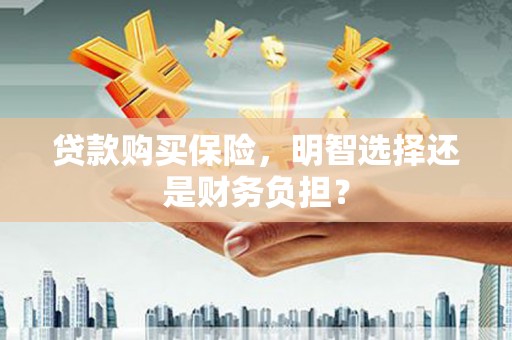 揭东贷款购买保险，明智选择还是财务负担？