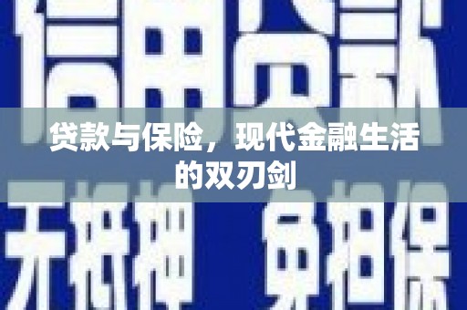 揭东贷款与保险，现代金融生活的双刃剑
