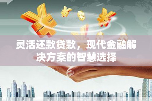 揭东灵活还款贷款，现代金融解决方案的智慧选择