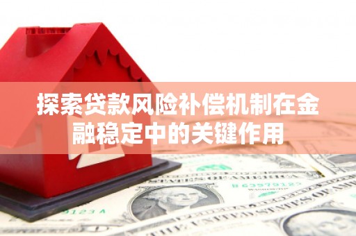 揭东探索贷款风险补偿机制在金融稳定中的关键作用