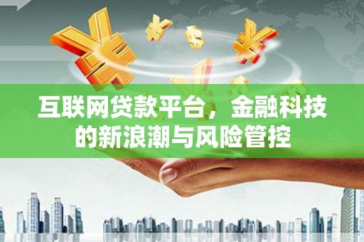 揭东互联网贷款平台，金融科技的新浪潮与风险管控