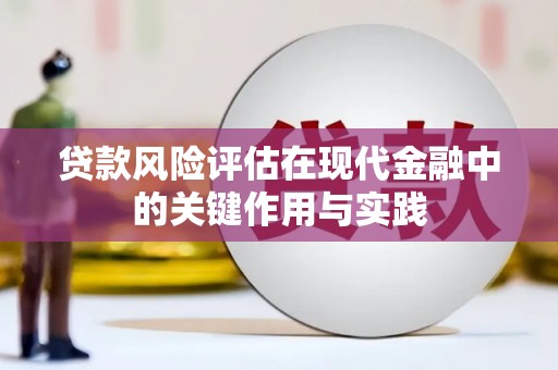 揭东贷款风险评估在现代金融中的关键作用与实践