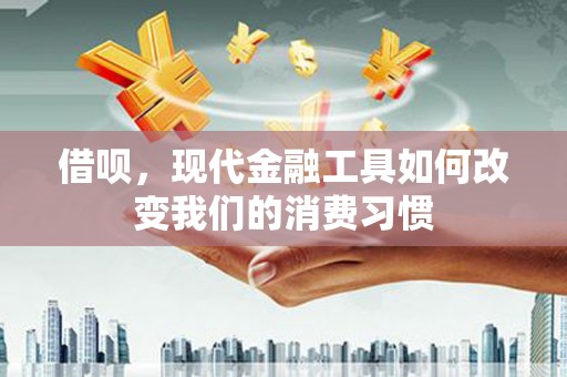 揭东借呗，现代金融工具如何改变我们的消费习惯