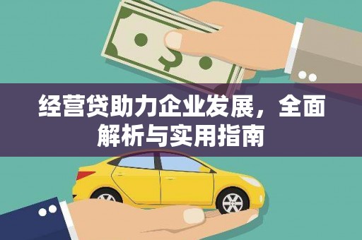 揭东经营贷助力企业发展，全面解析与实用指南