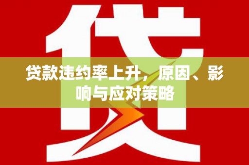 揭东贷款违约率上升，原因、影响与应对策略