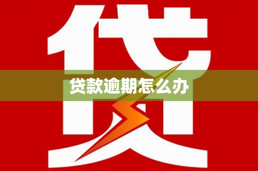 揭东贷款逾期怎么办