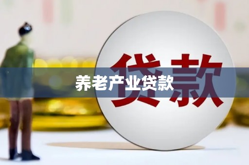 揭东养老产业贷款