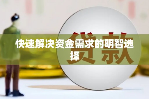 揭东快速解决资金需求的明智选择