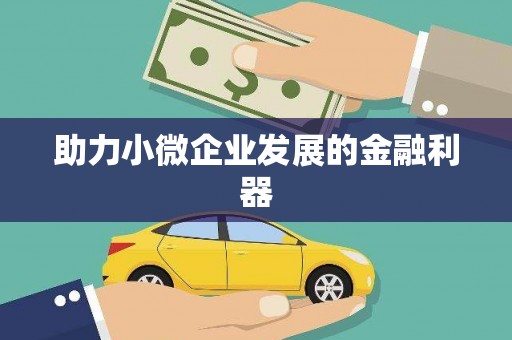 揭东助力小微企业发展的金融利器