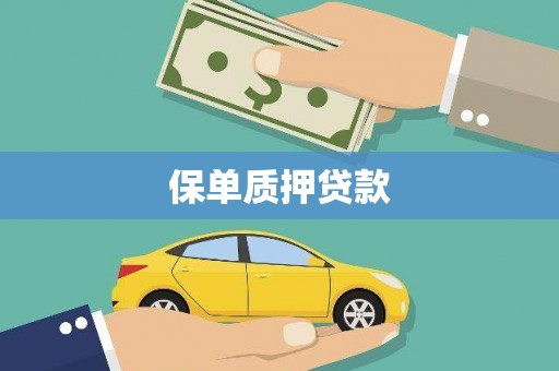 揭东保单质押贷款