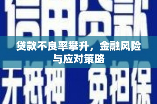 揭东贷款不良率攀升，金融风险与应对策略
